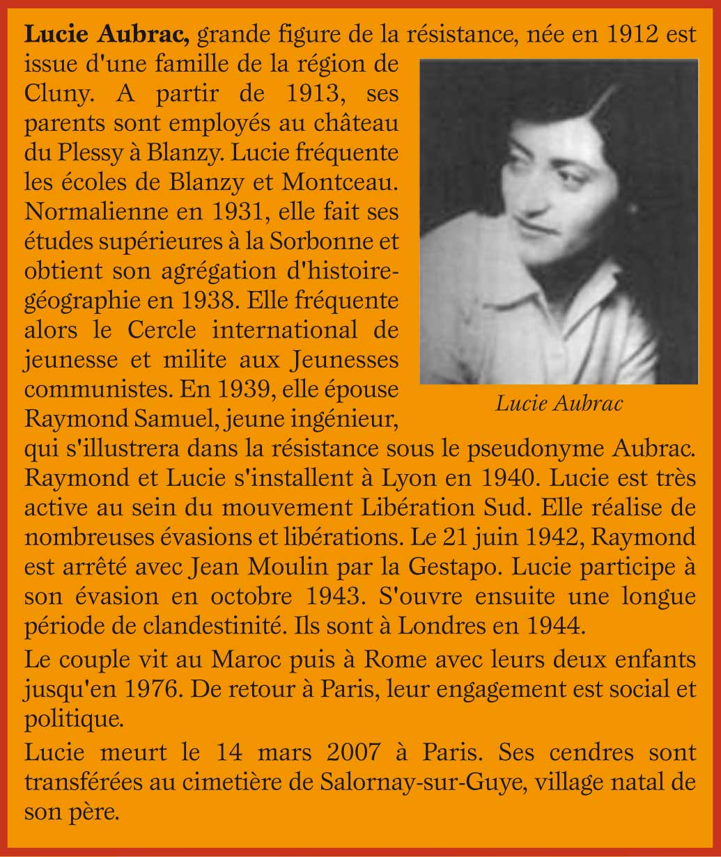 FRANCAIS : « Lucie Aubrac » de Claude Berri – Histoire des Arts